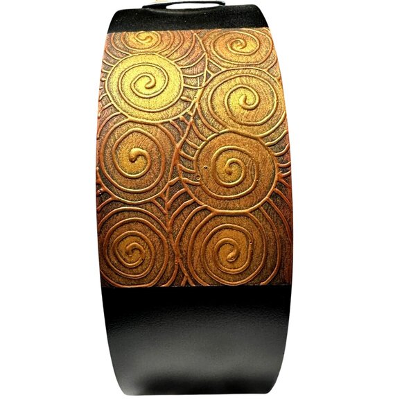 Wooden Nesting Tealight Candle Holders Black Copper Bronze Boho Rustic Decor Set - Picture 4 of 5